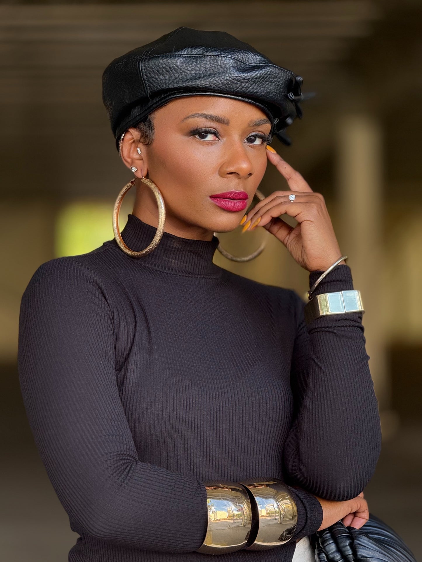 Florence Black Beret