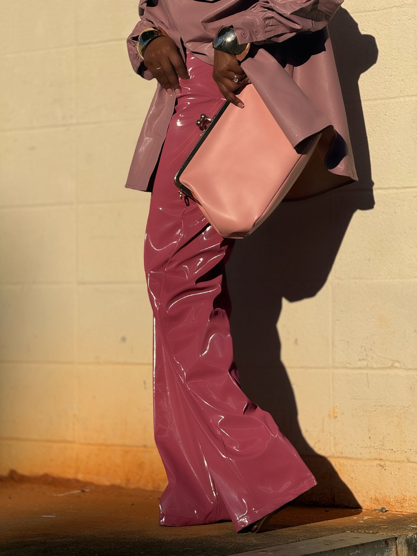 Sofie Vegan Leather Pant (Available in 2XL)