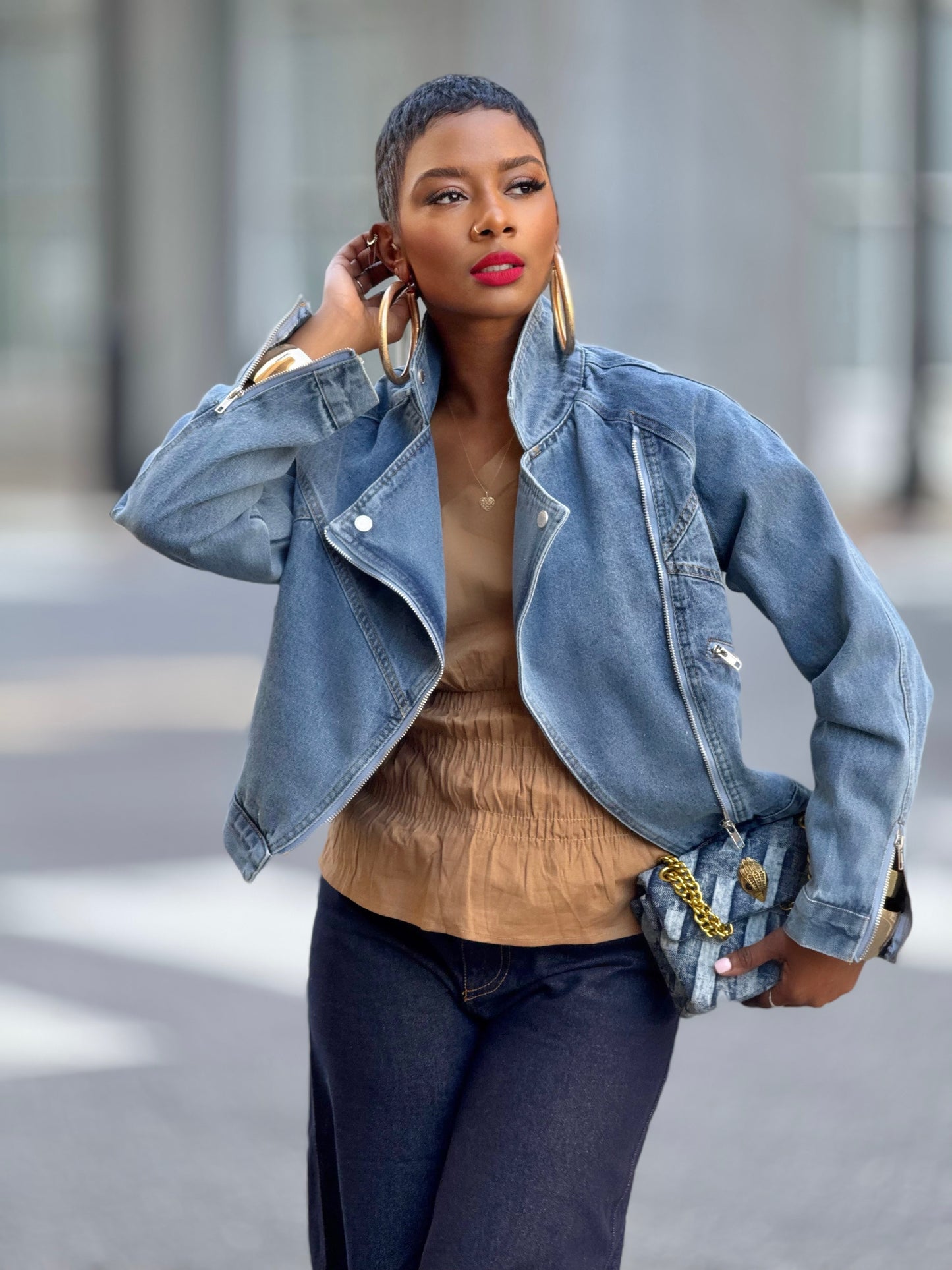 JH Mitchell Moto Jacket (Available in XL)
