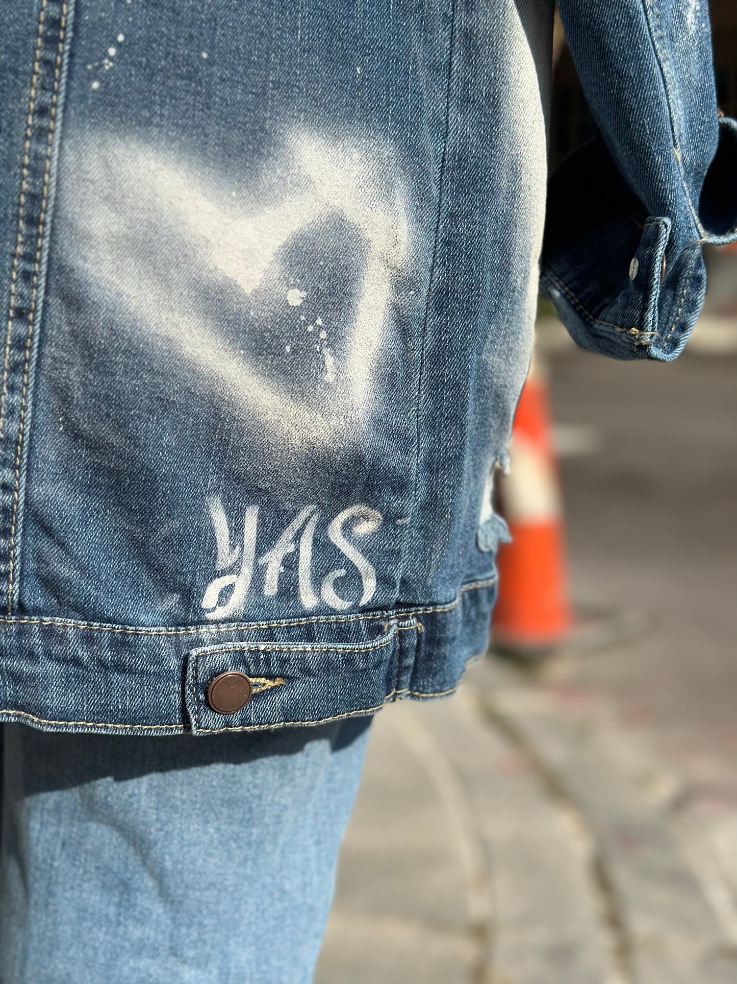 YAS DENIM JACKET ❤️