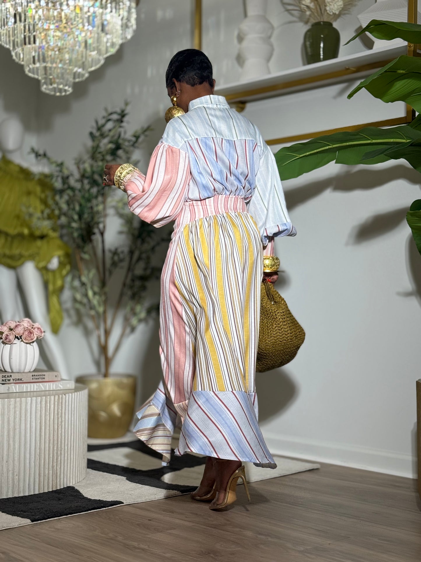 YAS EDIT Amalfi Hamptons Dress (Available in XXL)