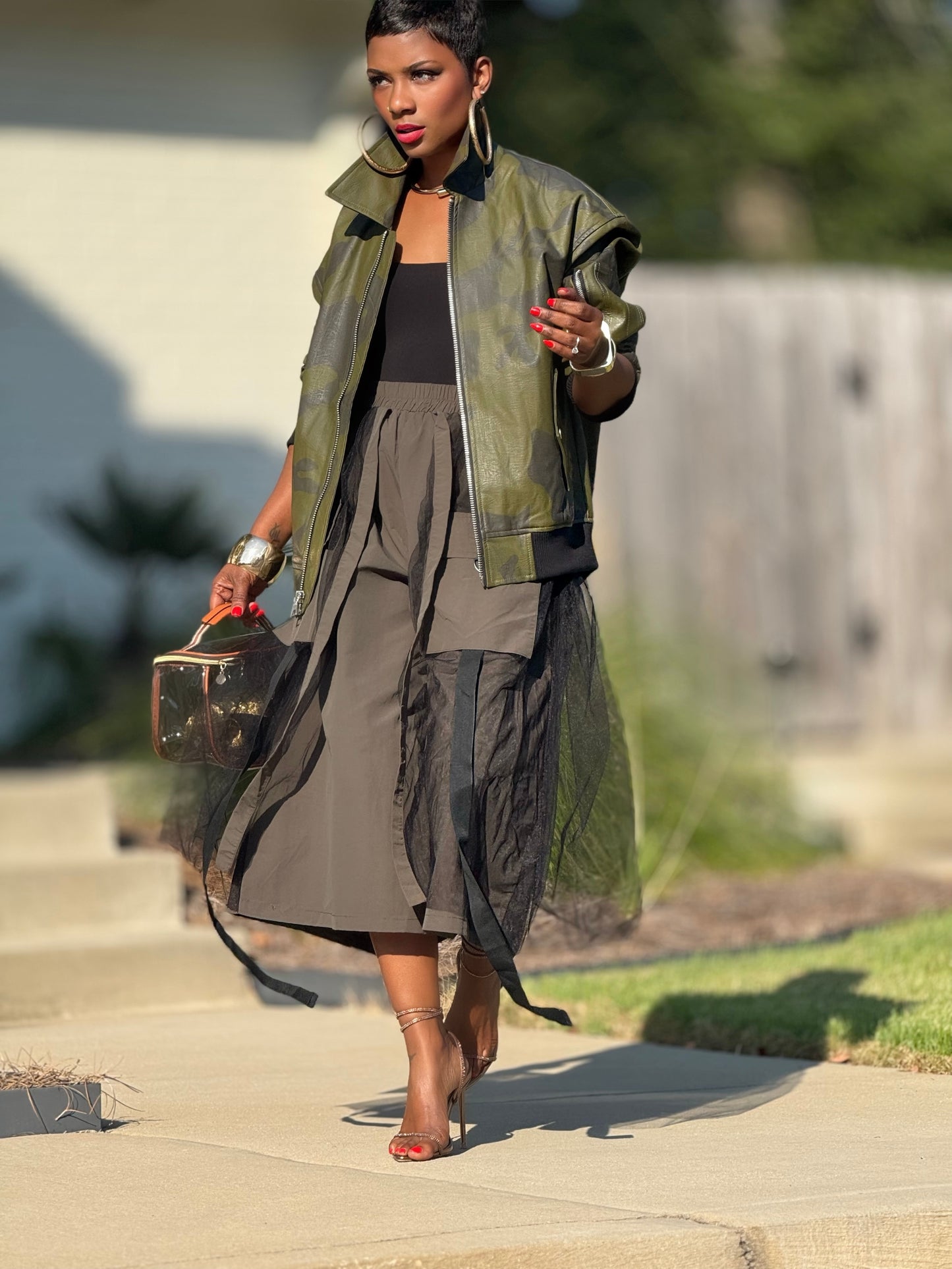 Camden Cargo Tulle Culottes (One size up to 12)