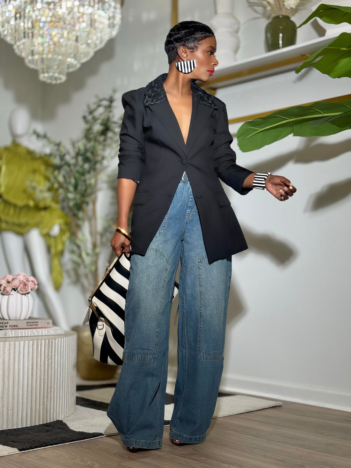 YAS EDIT Nightfall Classic Blazer