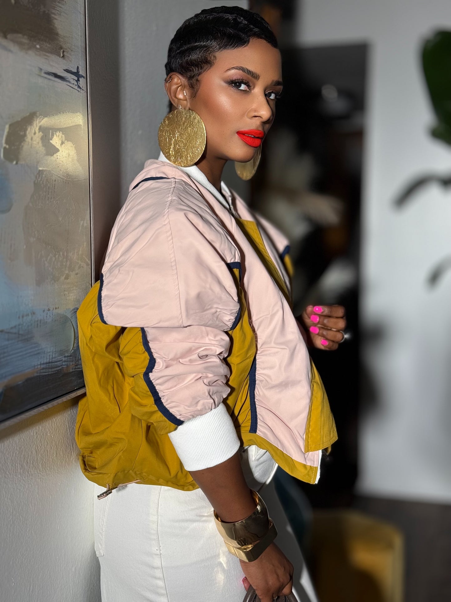 Rileigh Bold Earrings (Clip on available)