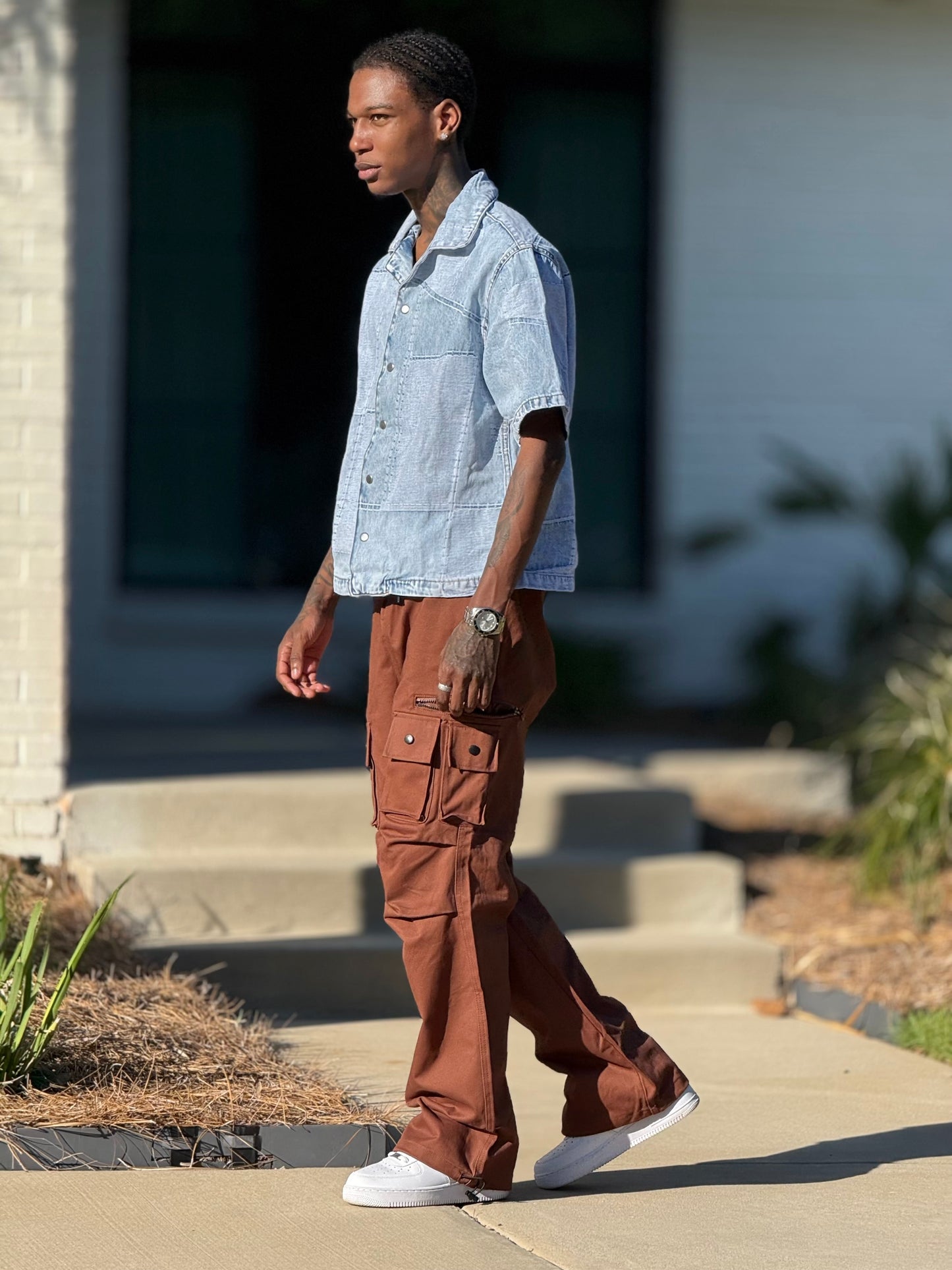 JH Miguel Brown Jogger (Available in XXXL)