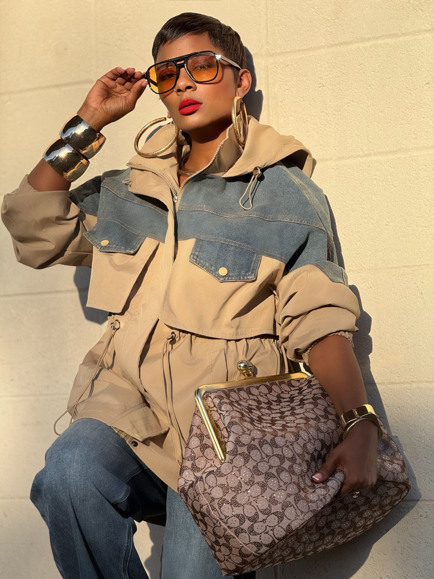 The Gilded Terrain Parka (Available in XXL)