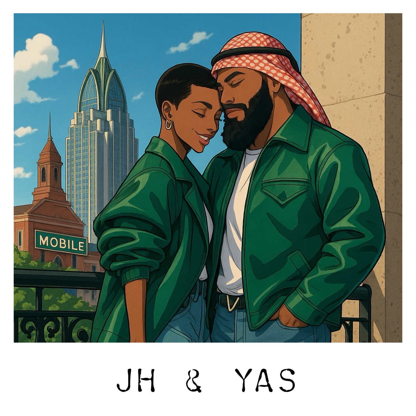 YAS & JH Brown Limited Edition Tee (Available in XXXL)