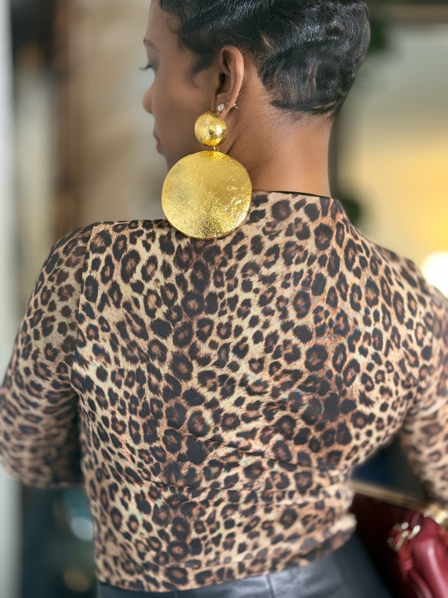 Soho Leopard Body Suit (Available in 3X)