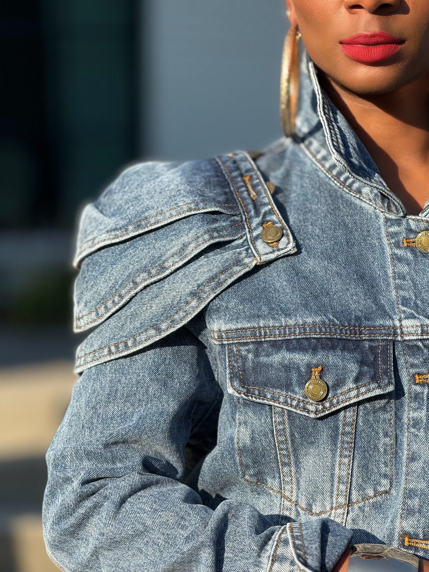 YAS EDIT Baywood Denim Jacket