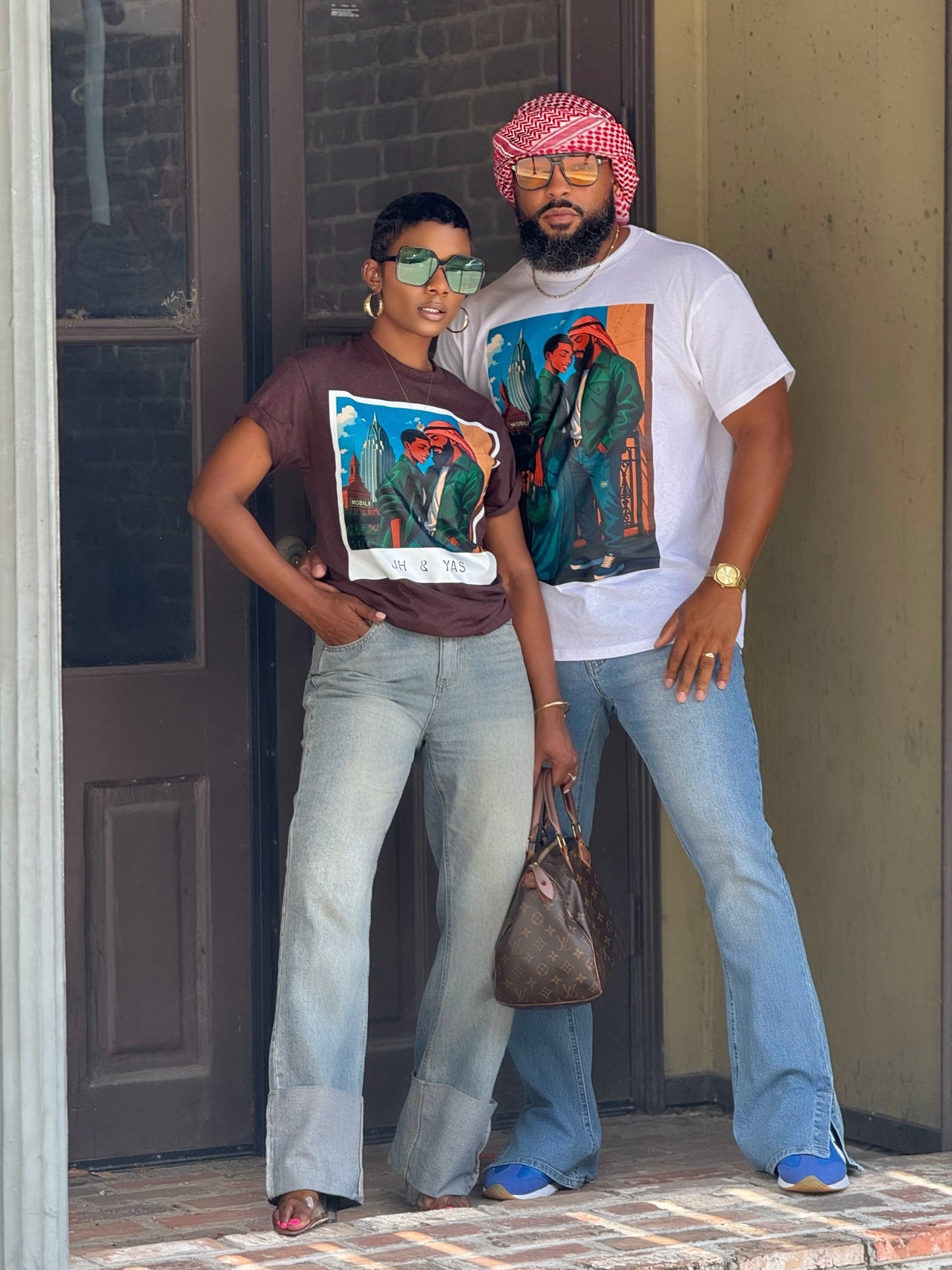 YAS & JH Brown Limited Edition Tee (Available in XXXL)