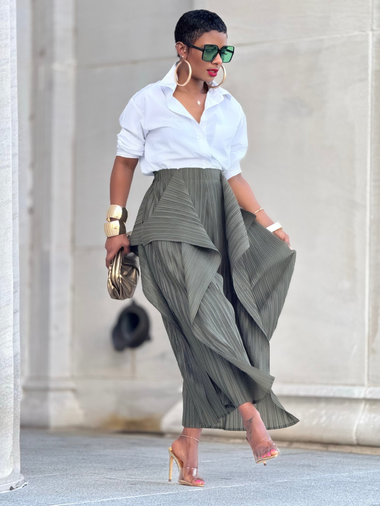 Nina Olive Ankle Pant