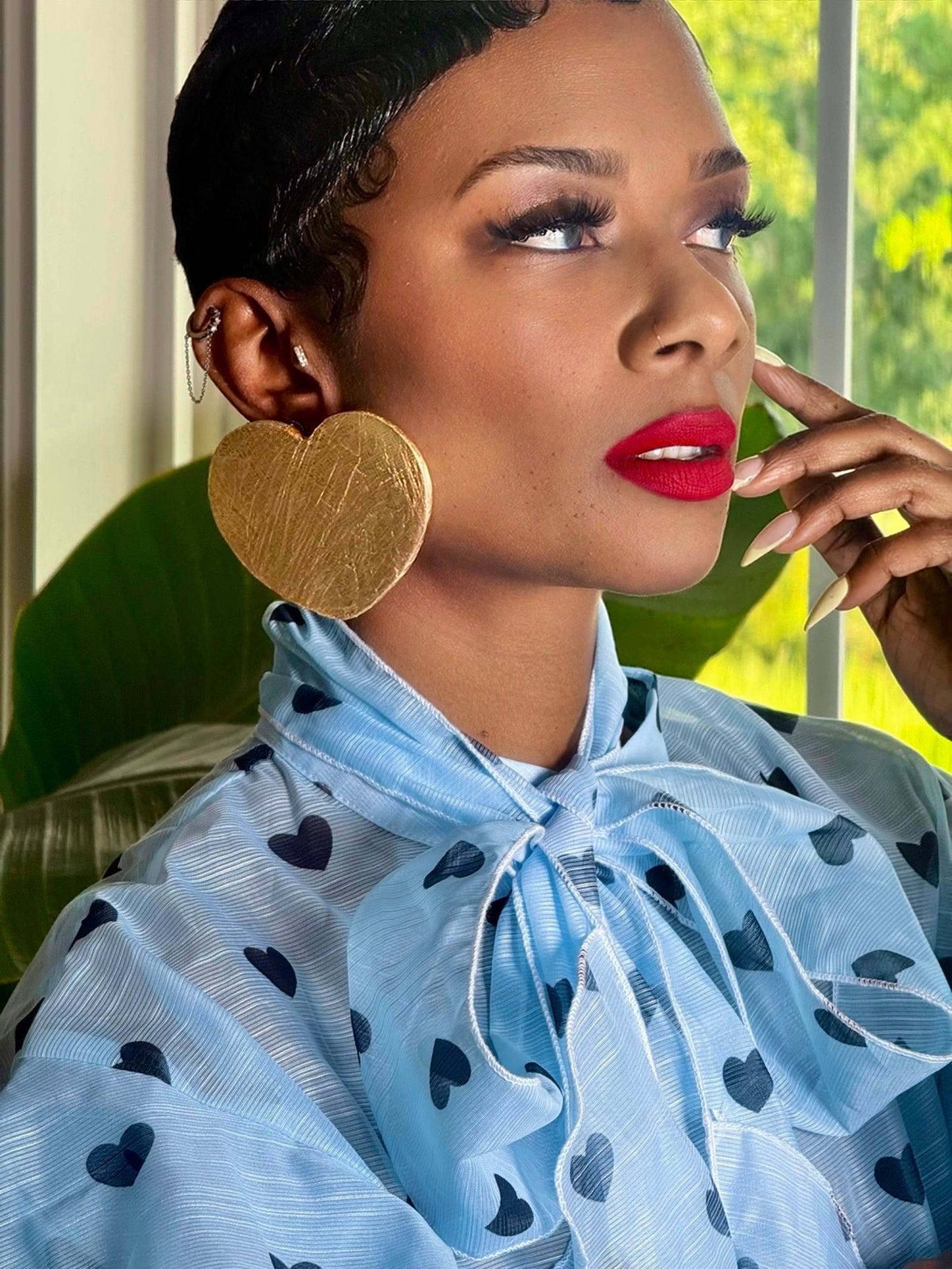 Heart of YAS Bold Earrings