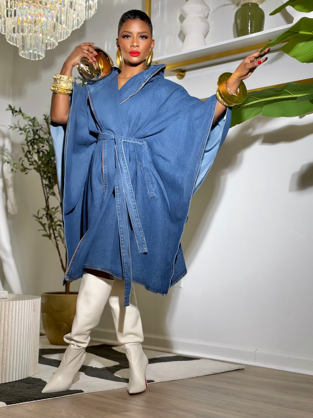 The Stonewash Icon Denim Wrap