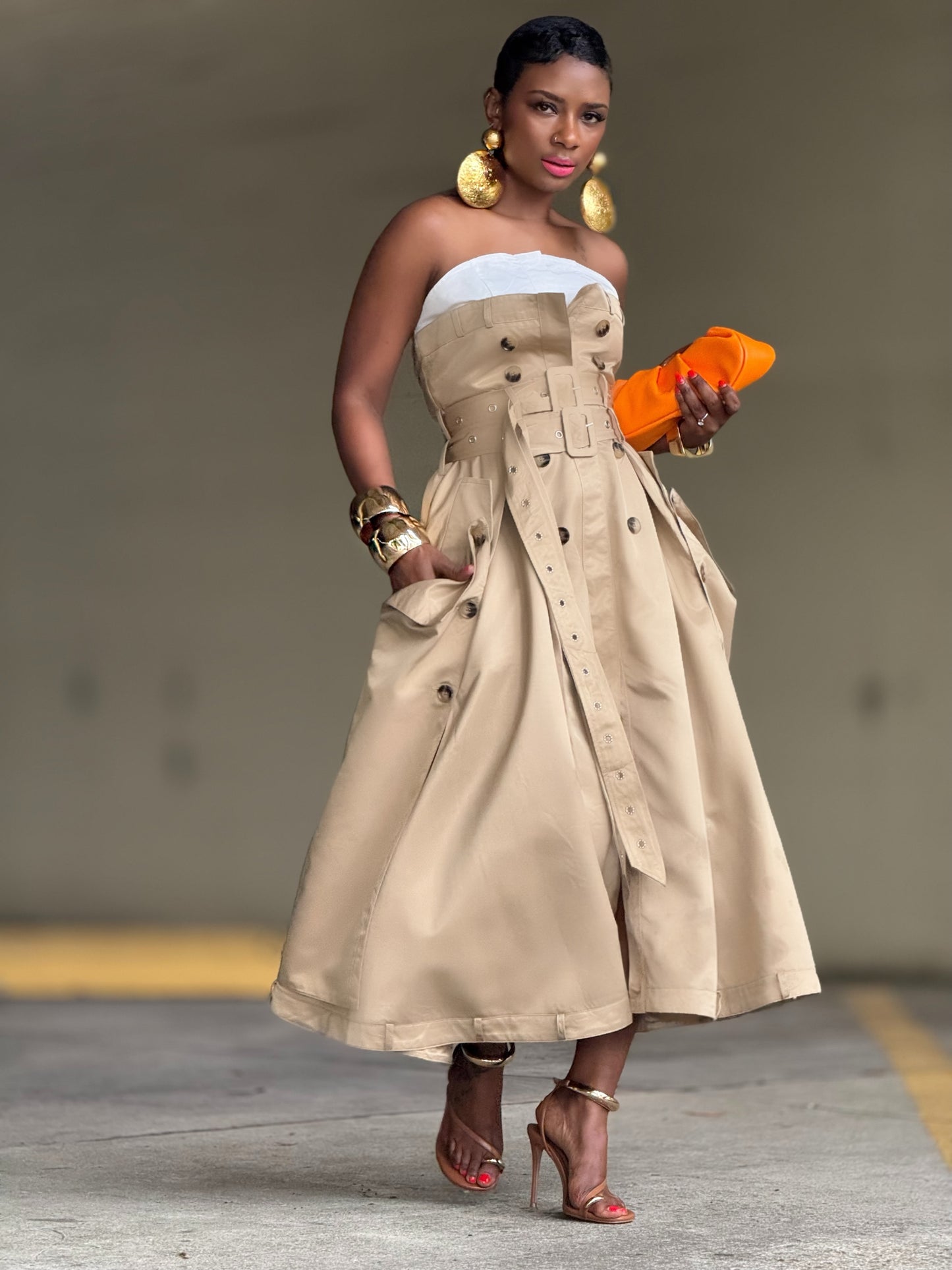YAS EDIT The Kensington Denim Dress