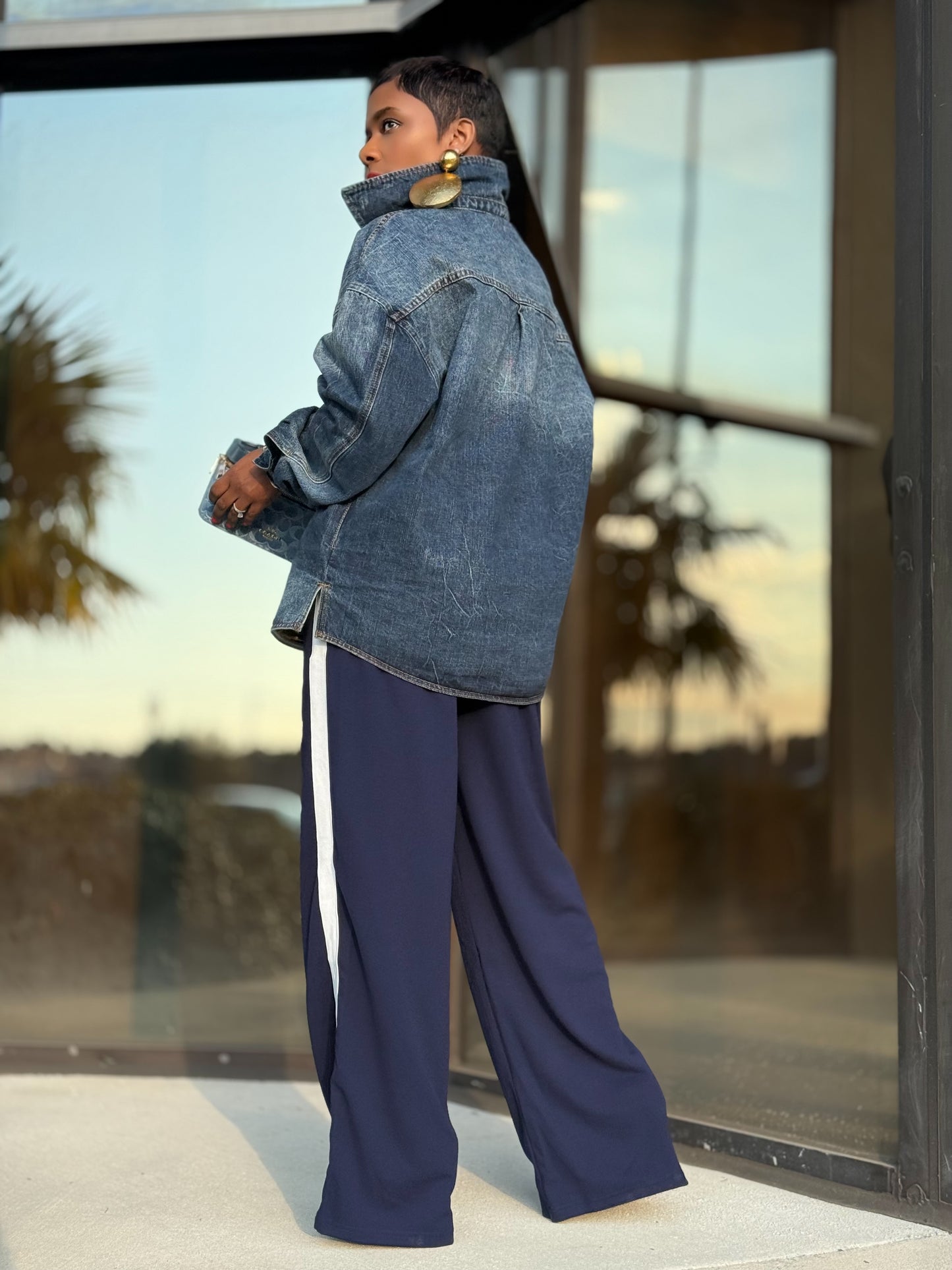 Kemist Denim Jacket (Available in 3X)