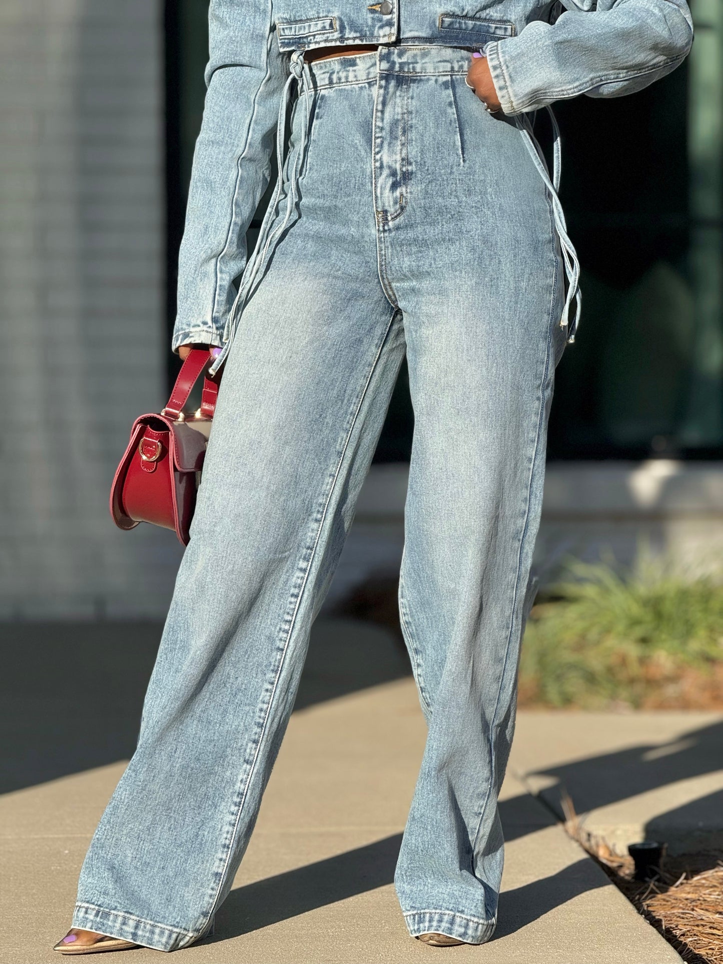 Vintage YAS Denim (Available in 18 Plus)