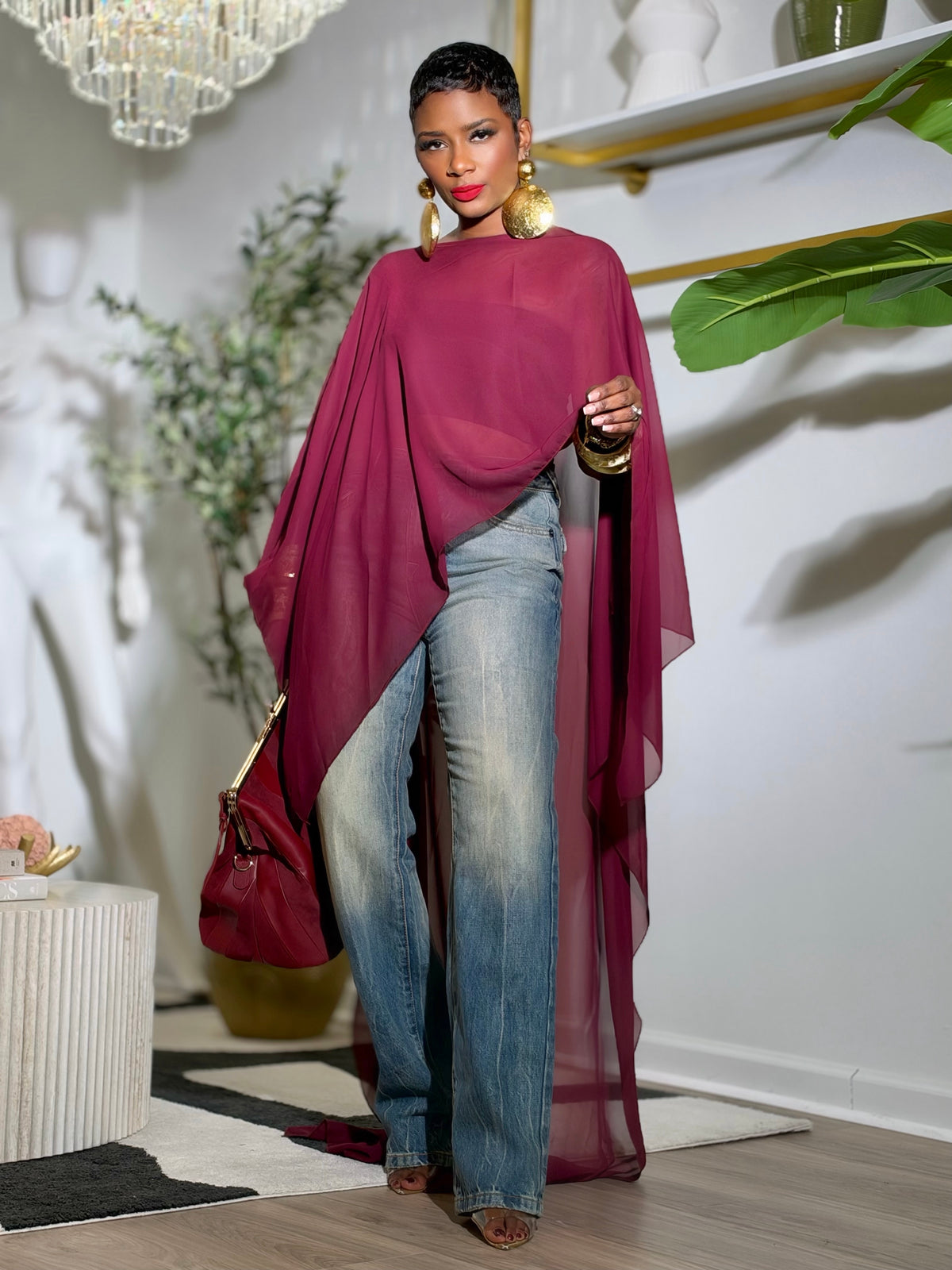 The Pyper Wine Duster (Available in 1X)