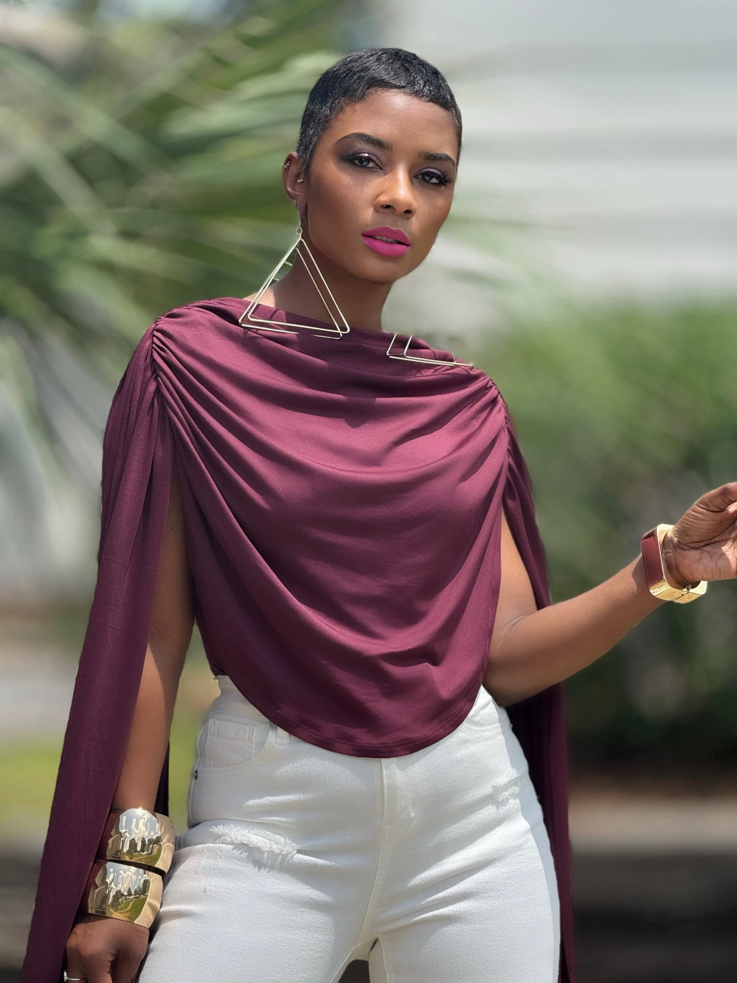 Naida Draped Body Suit
