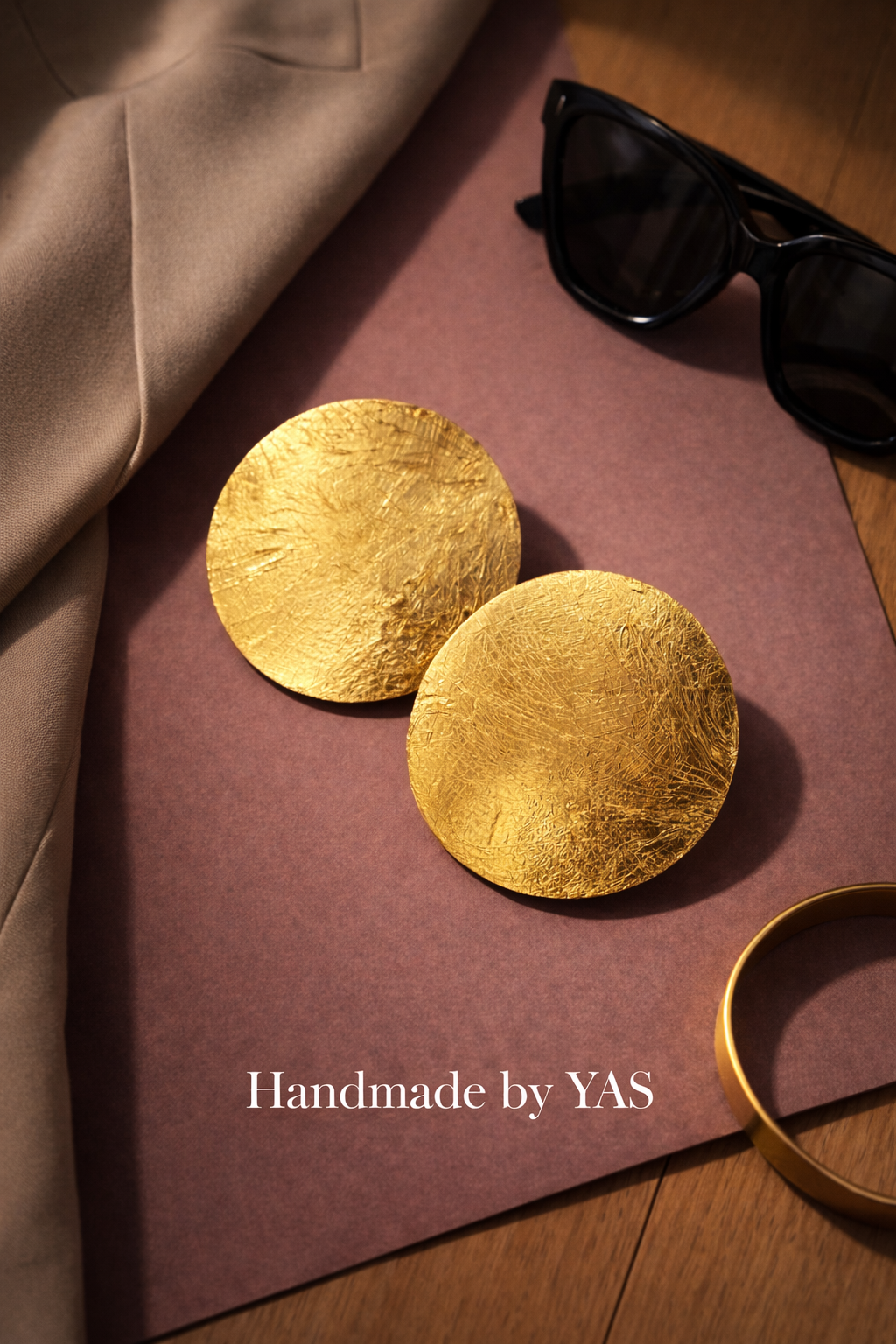 Lumi Disc Earrings