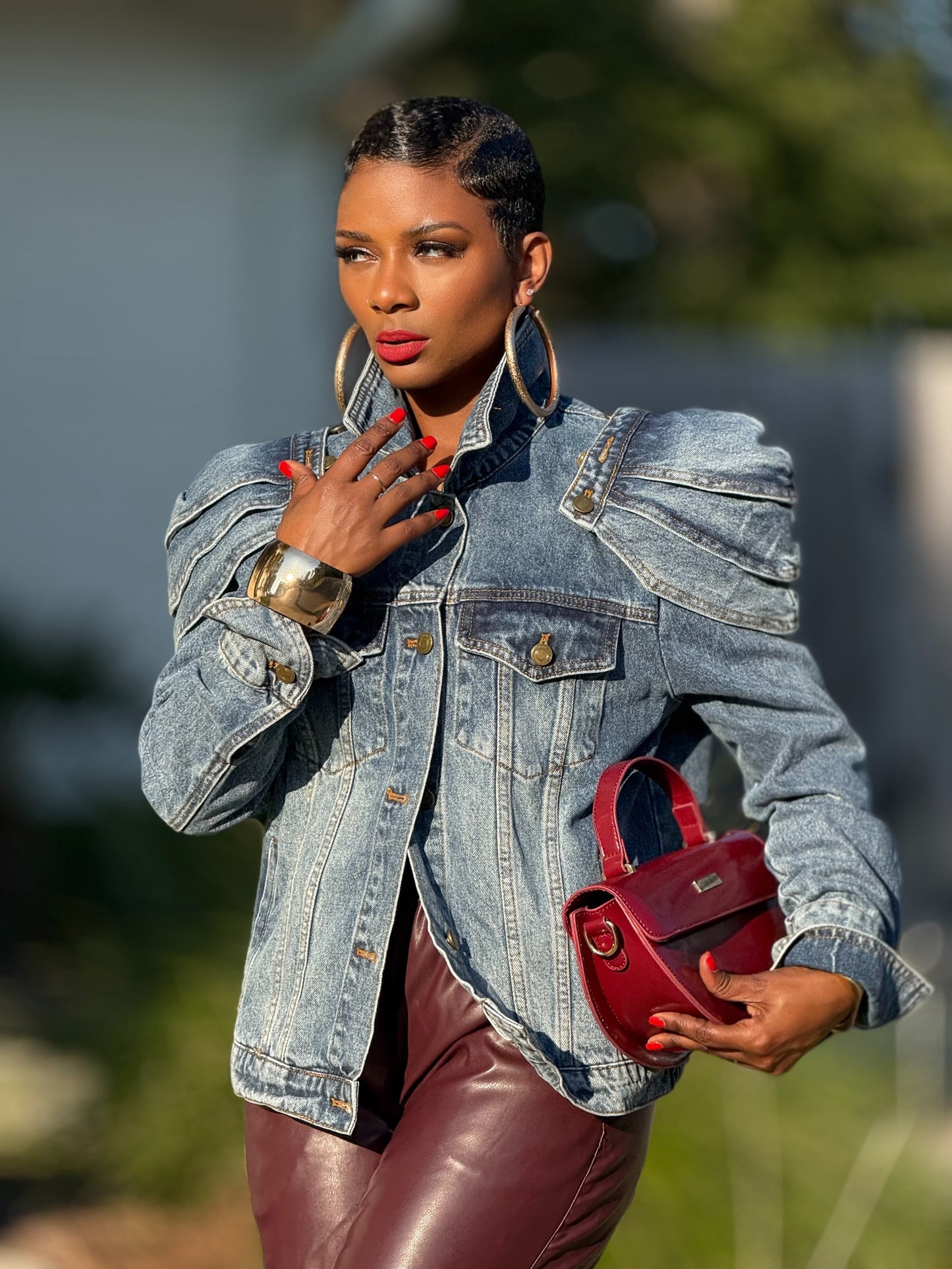YAS EDIT Baywood Denim Jacket