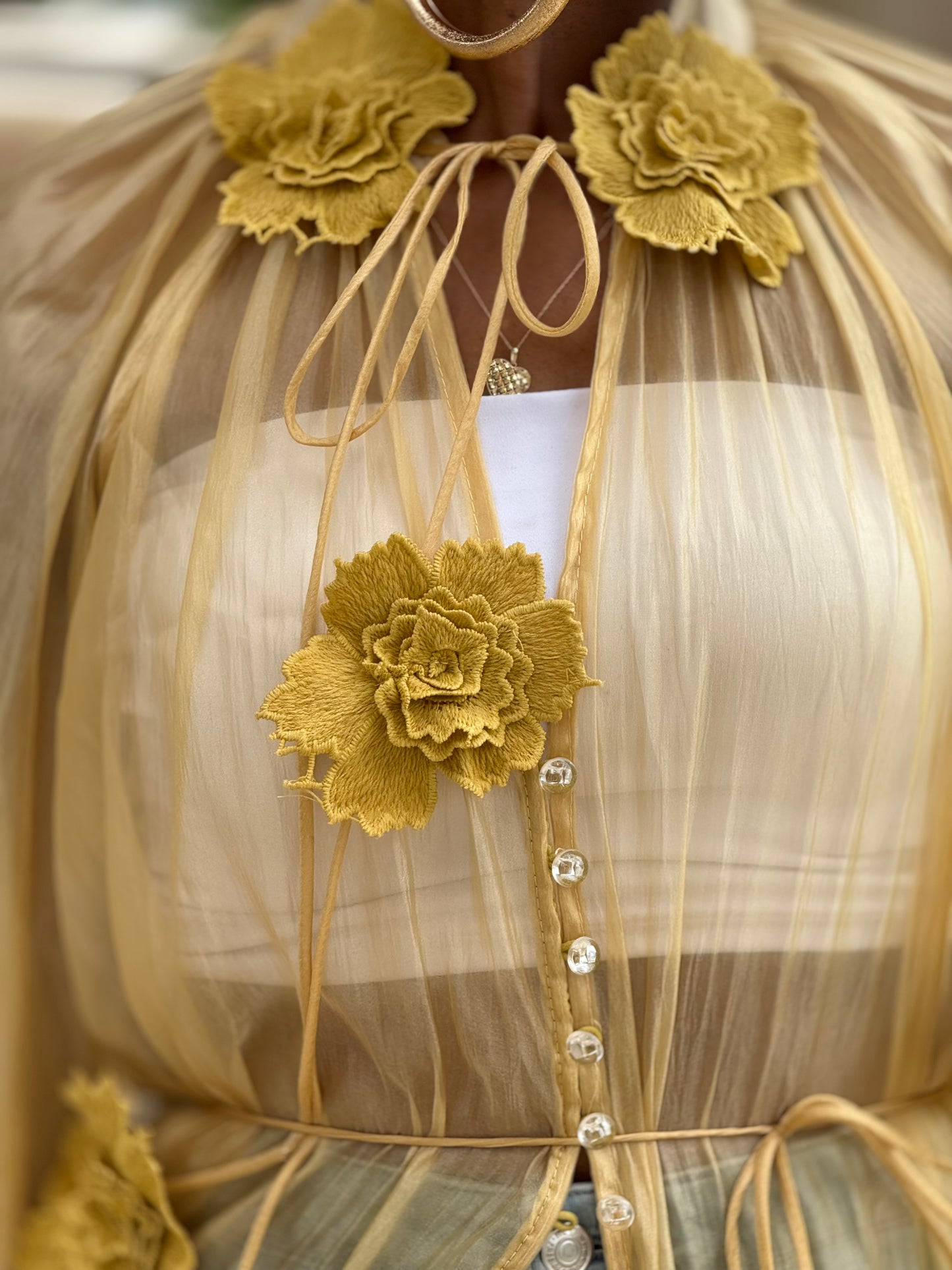Yellow Corazon Duster