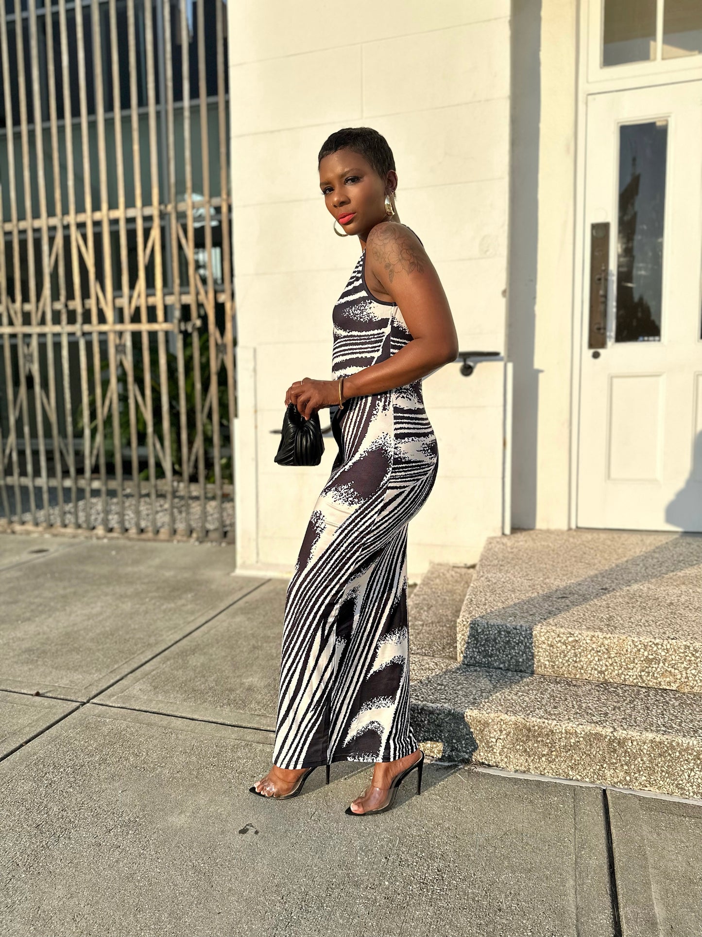 Brush Tank Dress