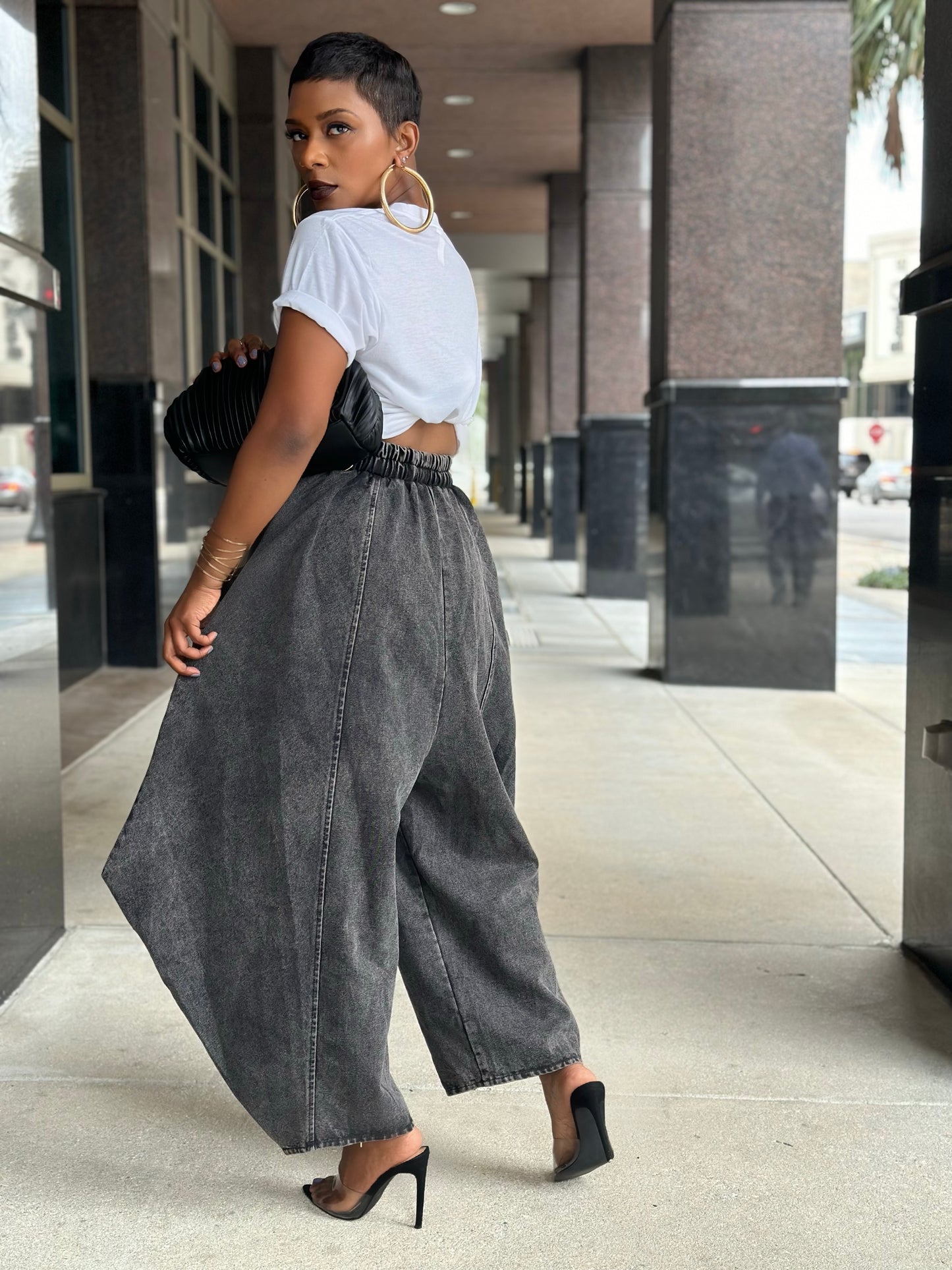 Symone Denim Parachute (One size up to 14)