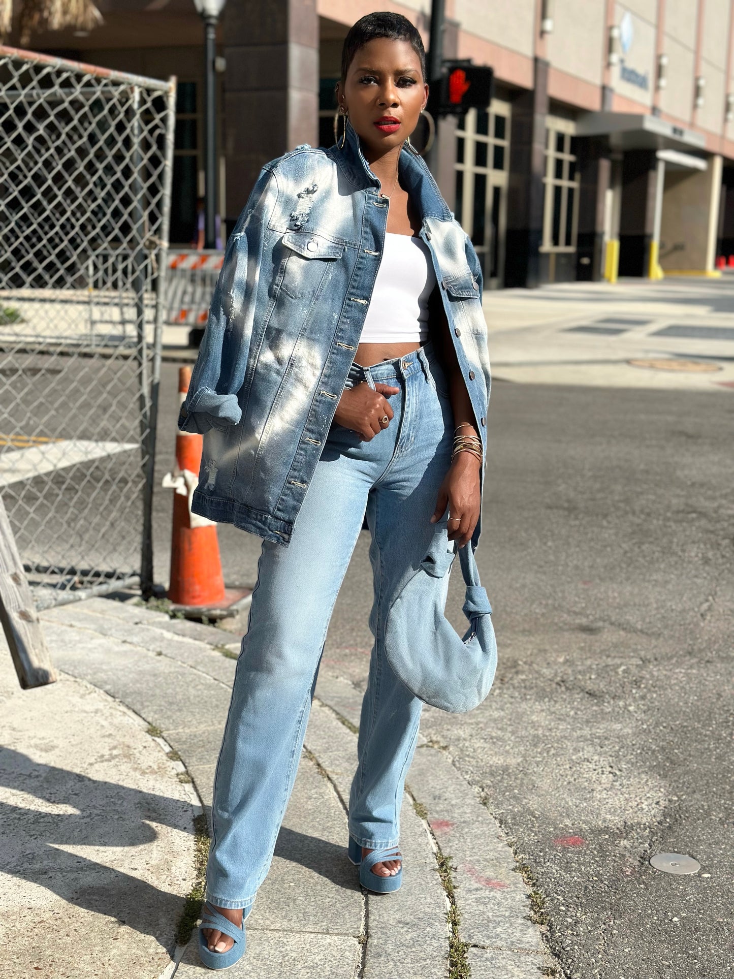 YAS DENIM JACKET ❤️