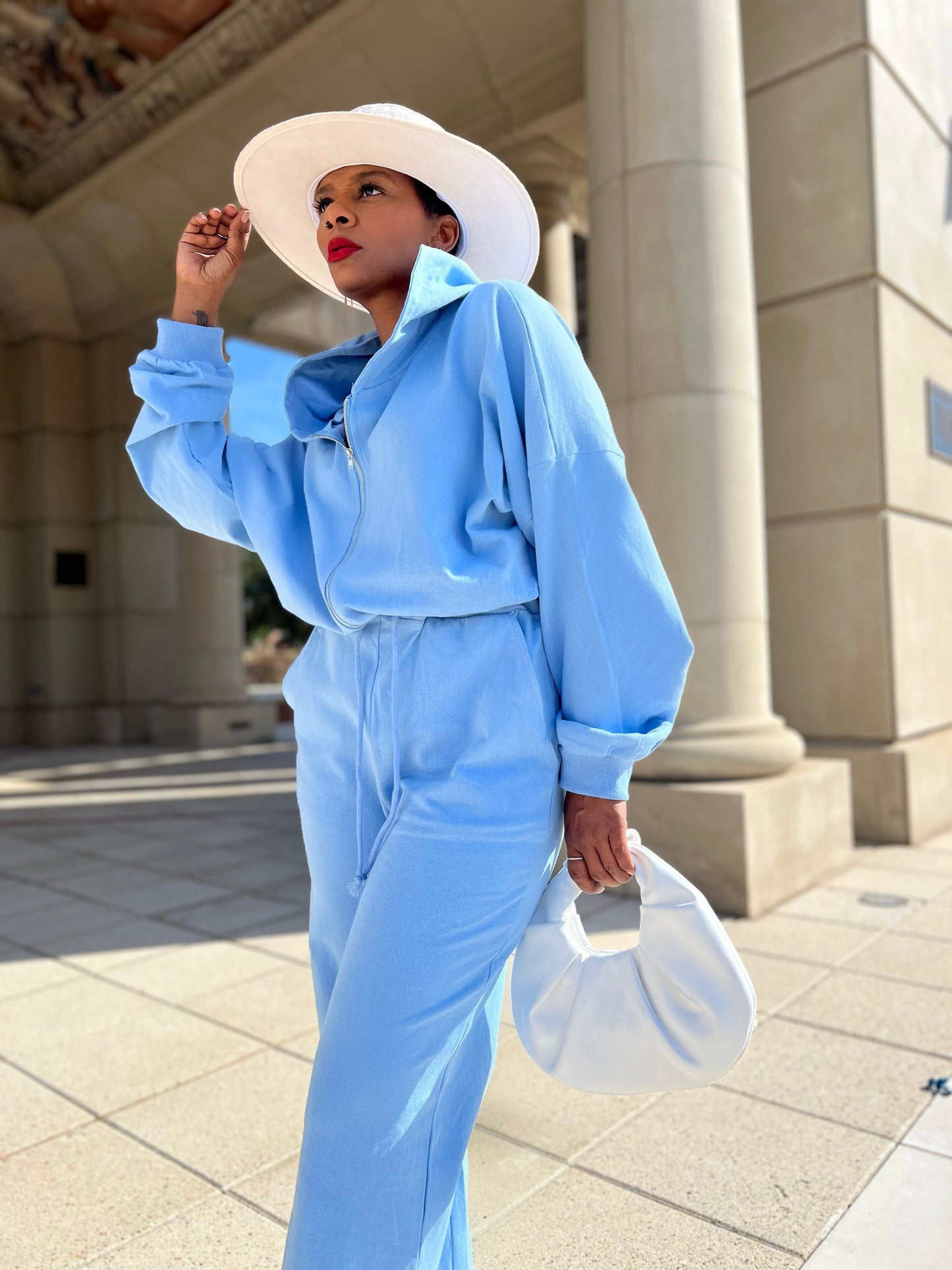 Blue Jumpsuit