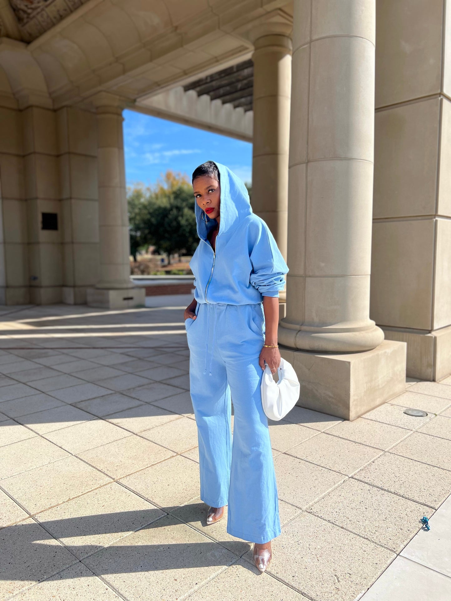 Blue Jumpsuit