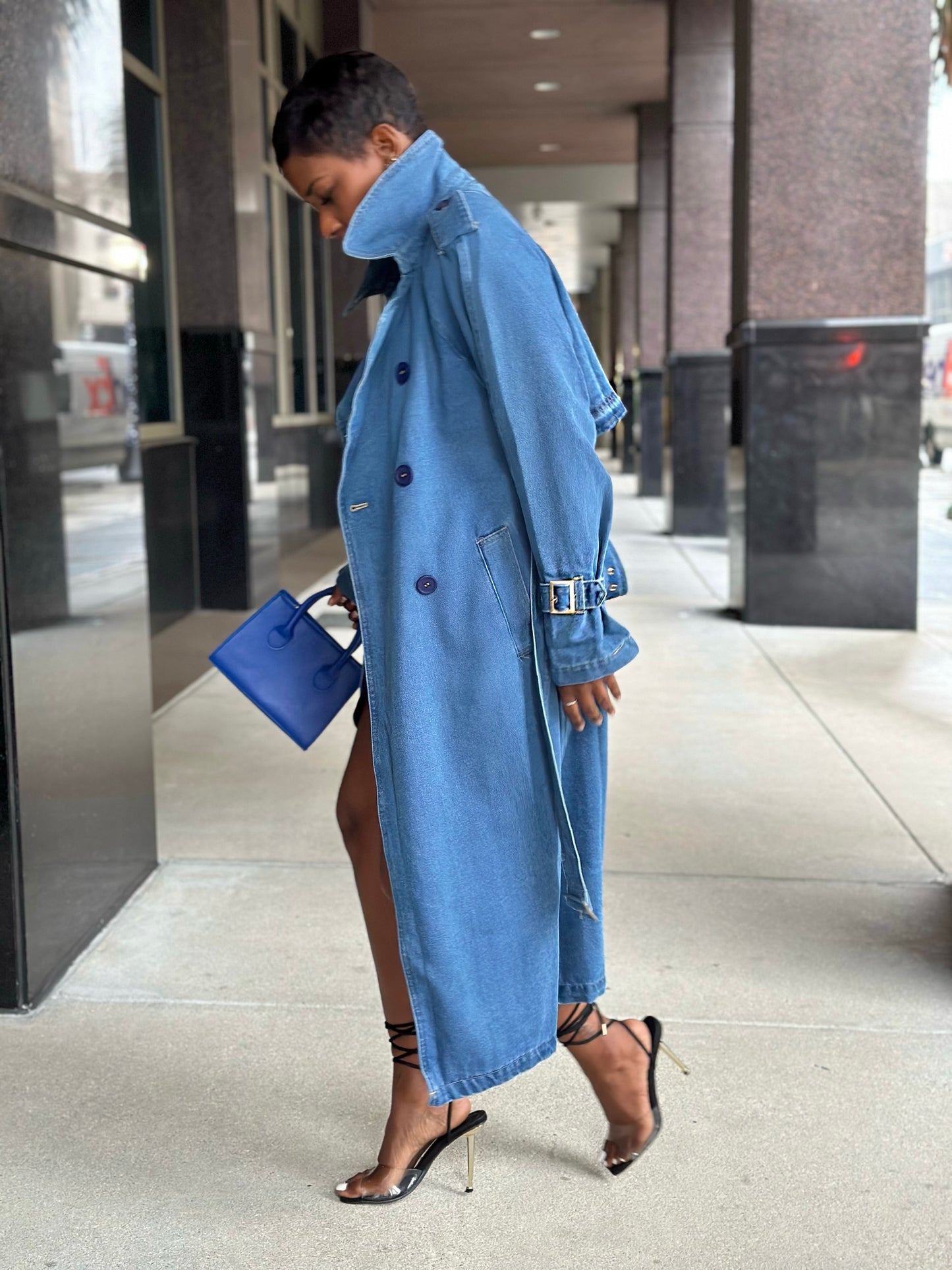 Denim Trench