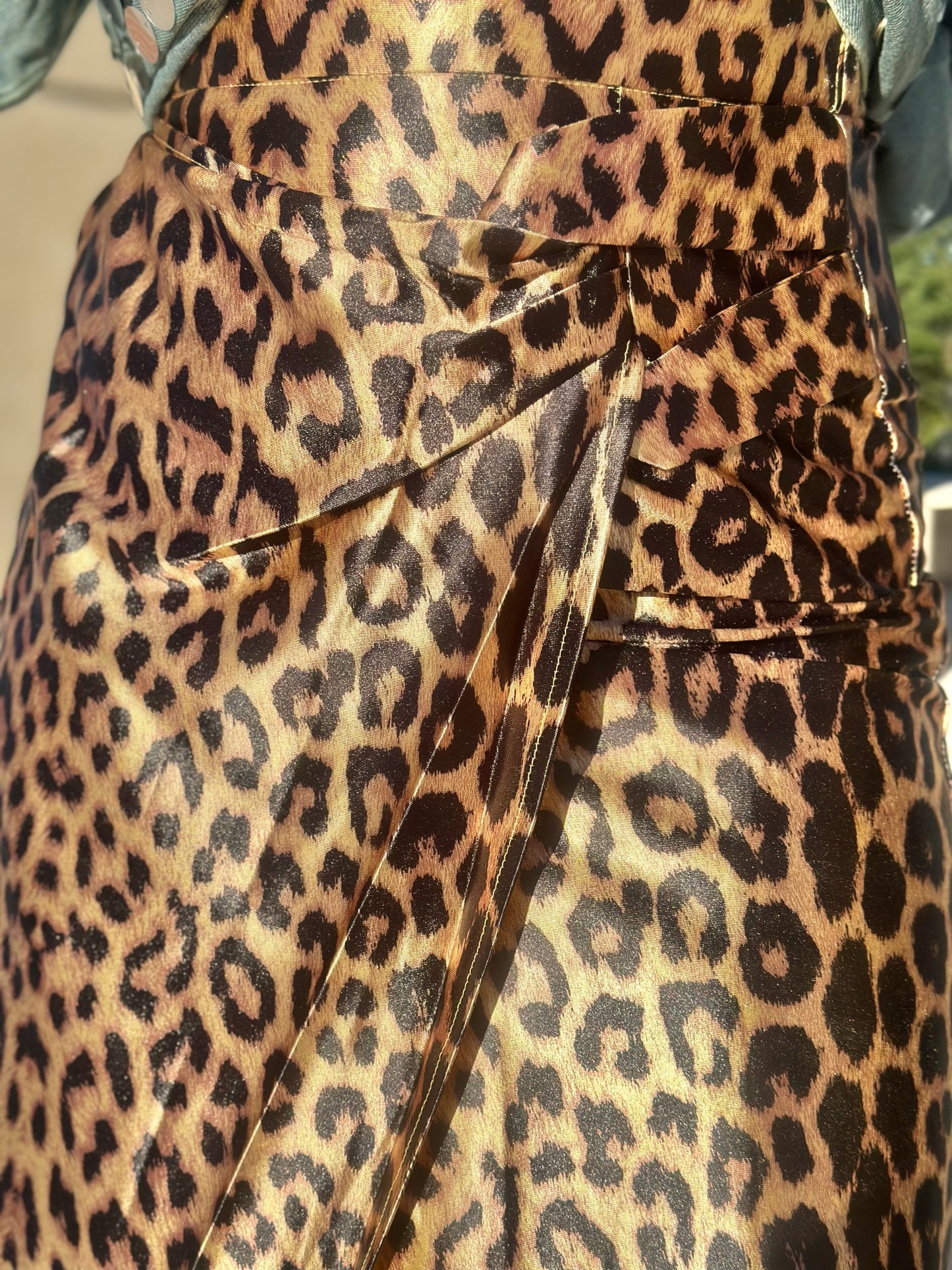 Couture Leopard Skirt (Available in XL)