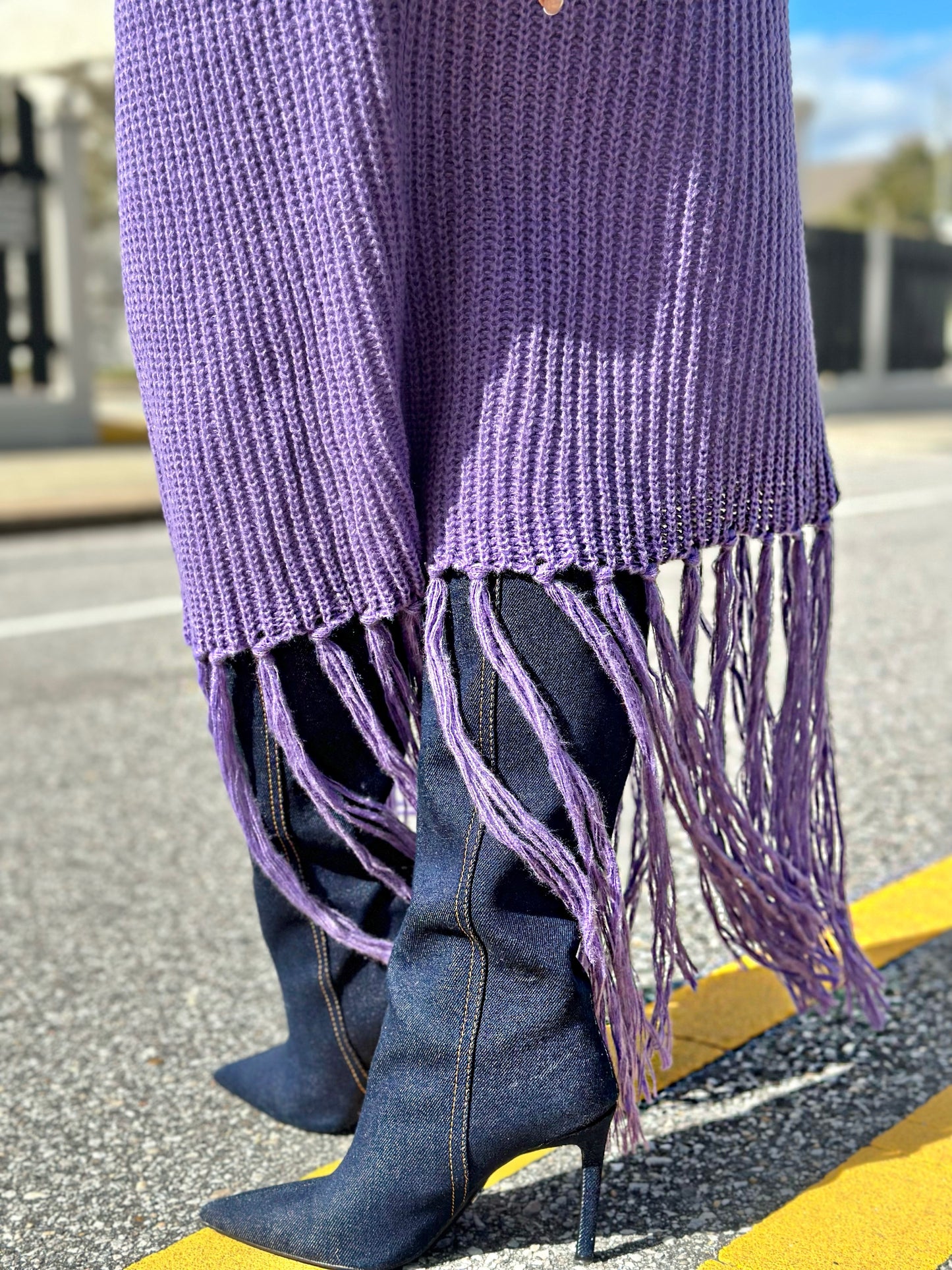 Soft Purple Cardigan