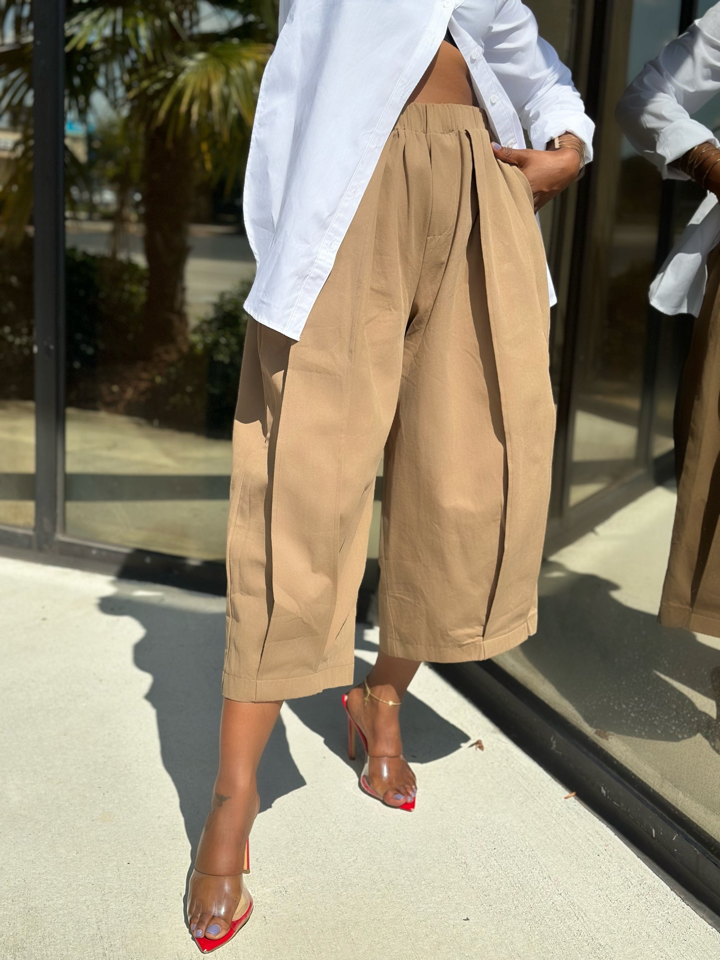 Khaki Tiarra Culottes