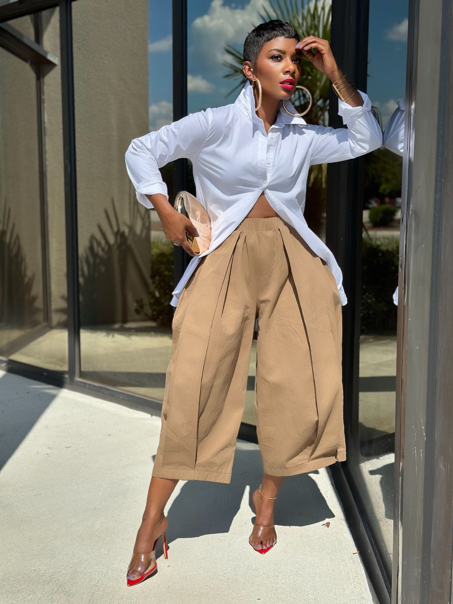 Khaki Tiarra Culottes