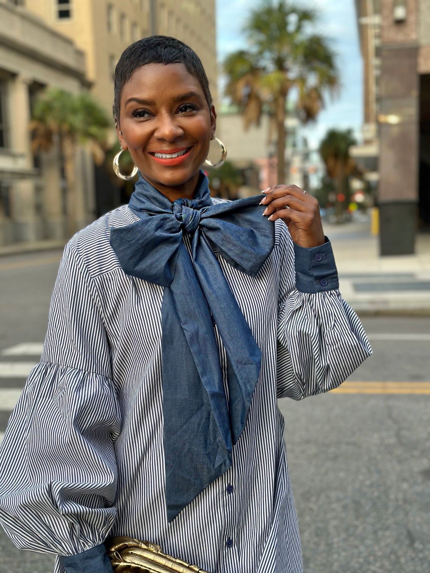 Chambray Tunic