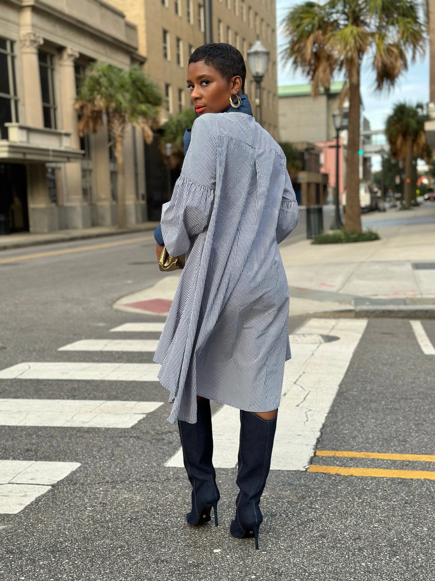 Chambray Tunic