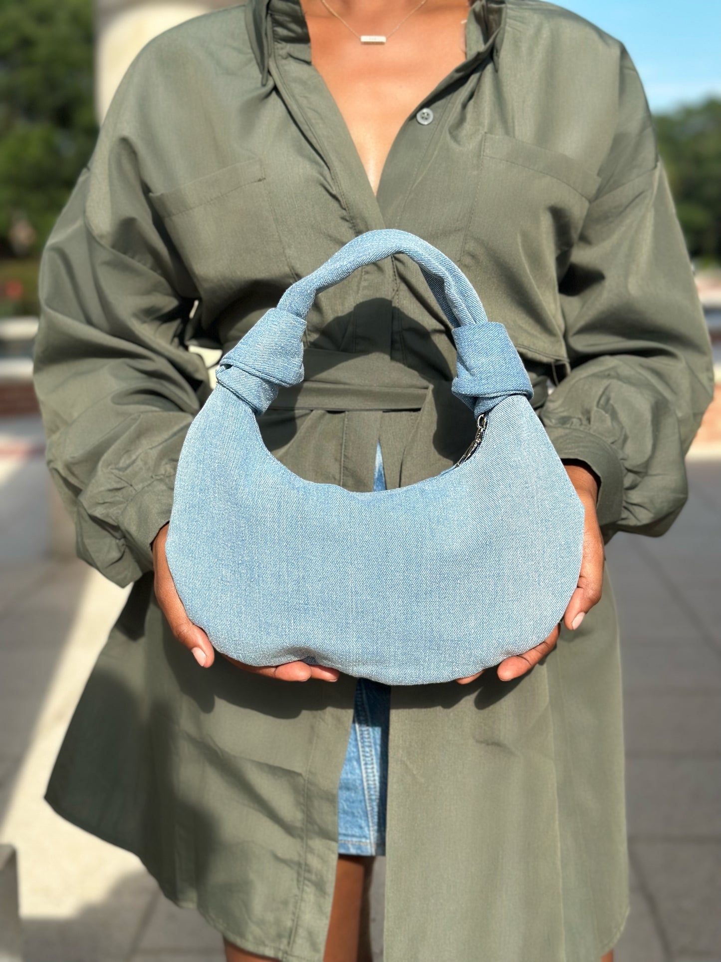 Denim Handbag