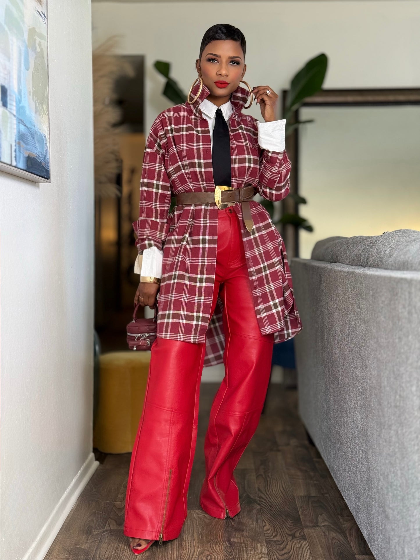 Riga Plaid Shirt (Available in 1X)