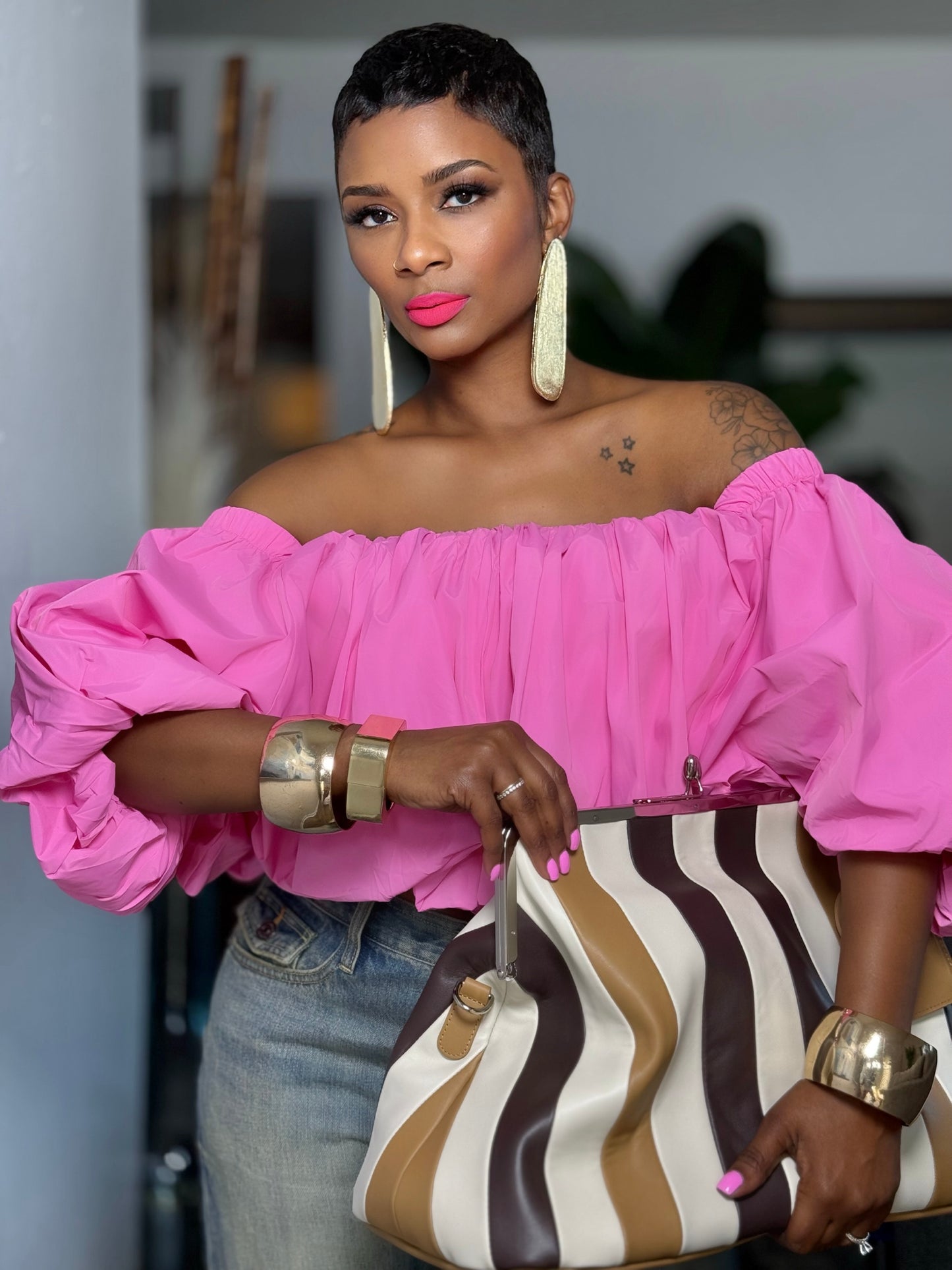 The Blush Modena Top (Available in 3X)