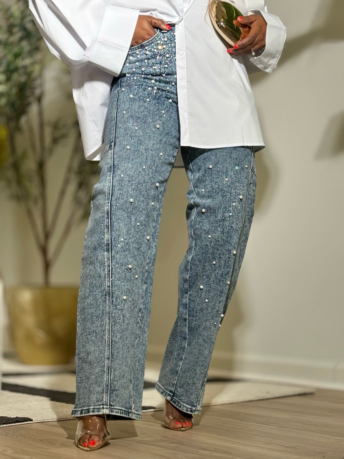 The Diamond & Pearl Denim (Available in 15)