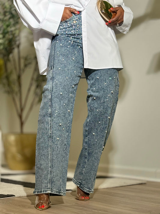 The Diamond & Pearl Denim (Available in 15)
