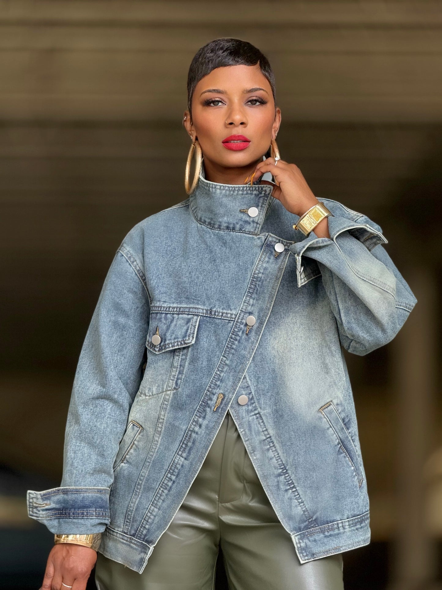 The Mayfair Denim Jacket (Available in XL)