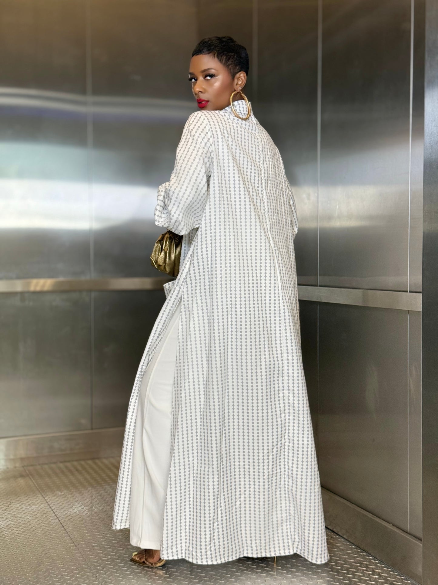 Lida Shirt Dress (Available in XL)