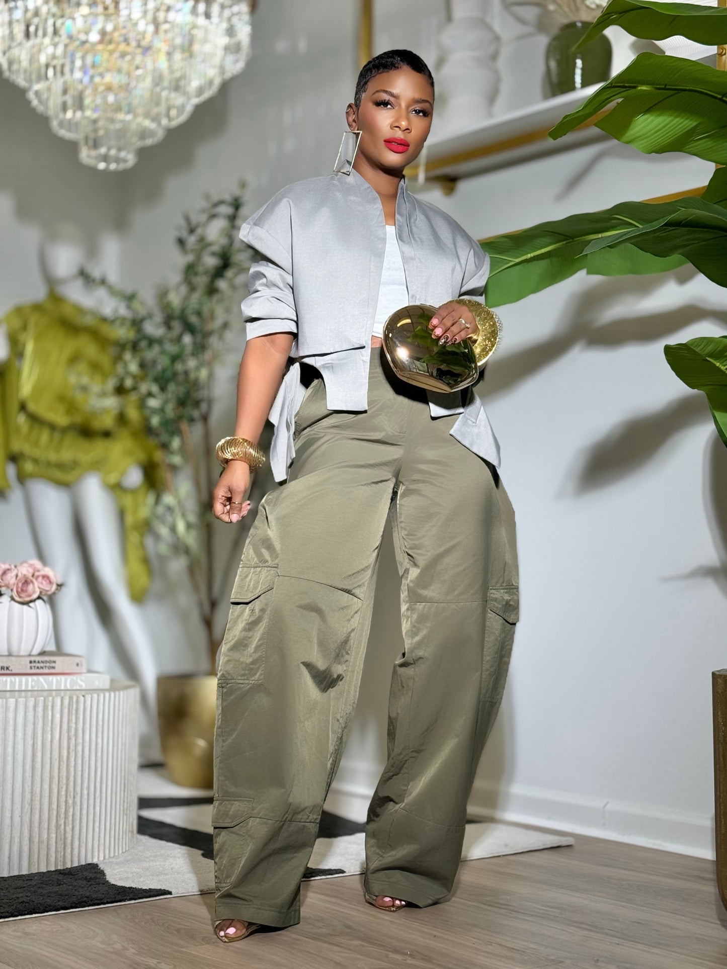 Dalian Moss Pant (Available in 3X)