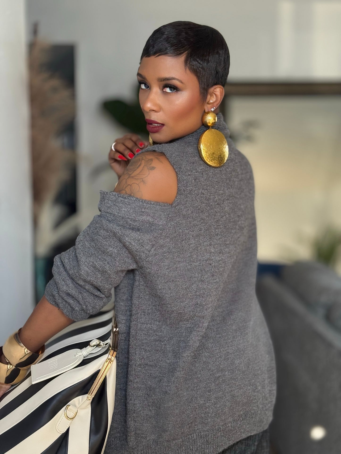 Halston Statement Cardigan (One size up to 14)