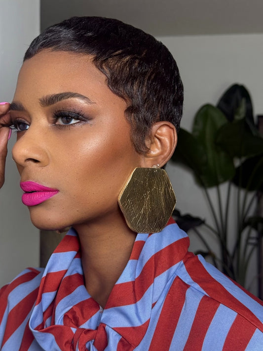 Savoy Bold Earrings (Clip on available)