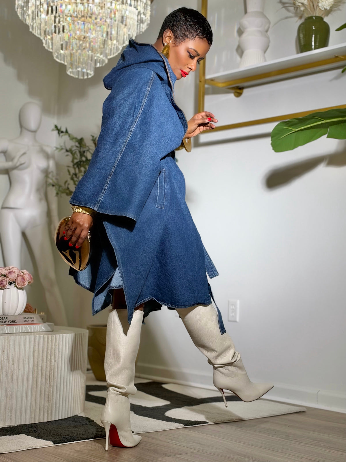 The Stonewash Icon Denim Wrap