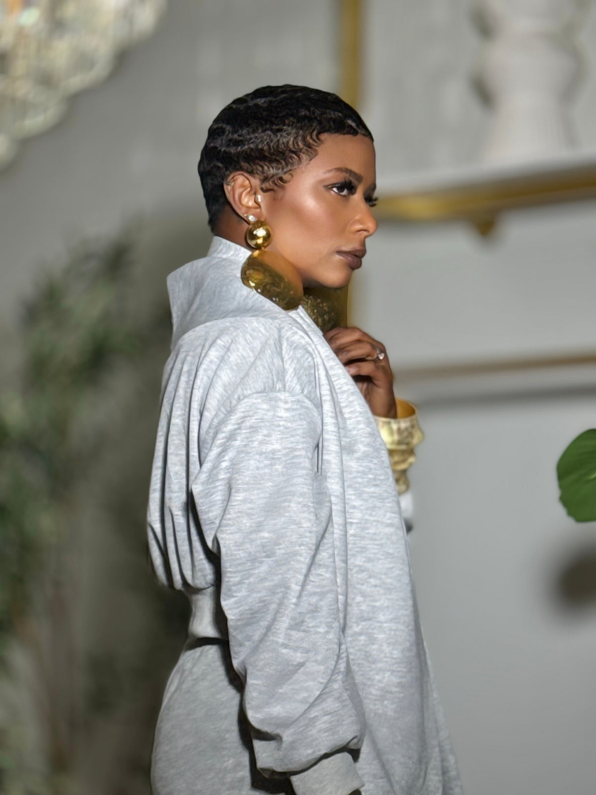 Kensington Drape Top (Available in XL)