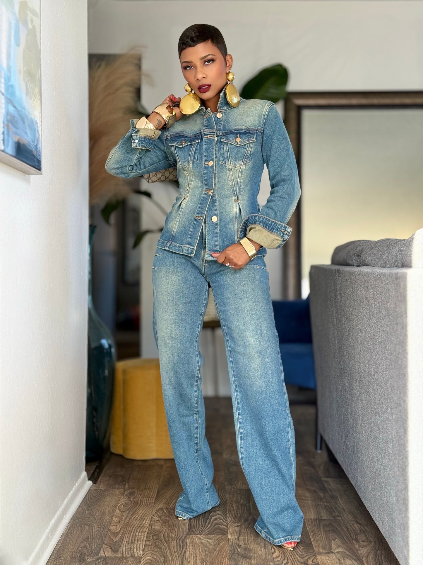 Savannah Denim Set